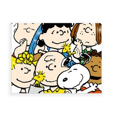 iLovePainting 花生漫畫 DIY 立體鑽石畫 4050cm, 大家一起, 1個