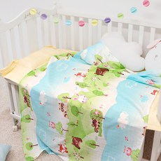 izari 一體式夏季紗布午睡棉被組, Hide And Seek