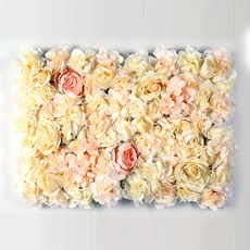 MORIANN 人造花拍攝專用牆, 淡黃色