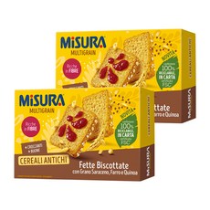 미주라 멀티그레인 곡물 비스켓, 320g, 2개