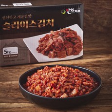 알찬마루 슬라이스김치, 5kg, 1개