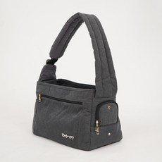 REDPUPPY 寵物Prim斜揹袋, 灰色, 1個