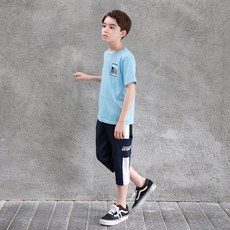 KISPO 兒童Chrome Ruler七分運動套裝