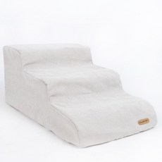 REDPUPPY 寵物系列沙發布寵物階梯, 燕麥米白