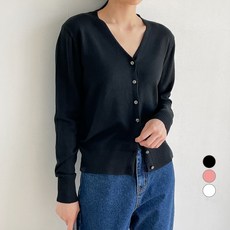 데이템 여성용 베이직 니트 가디건