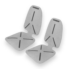 CARTEM 汽車安全座椅防滑保護墊 X6 CT135, 灰色, 2入