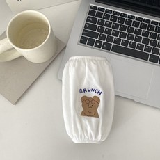 純白色成人用工作袖套, 02 白色