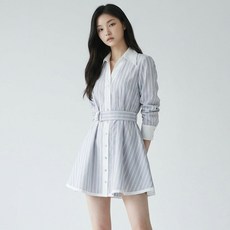 Paperments Dehilla 襯衫迷你連身裙 14372, 條紋