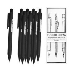 TUCO.B COLNK 簡約自動鉛筆 黑色, 0.5mm, 8個