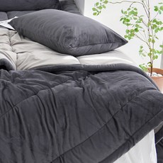 스코홈 따뜻한 프리미엄 극세사 타임 차렵이불