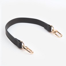 brandyarn Pochette手把皮革背帶, 深棕色, 1個