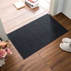 알럽홈 원컬러 논슬립 홈 도어 매트, 그레이