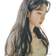 가발나라 여성용 반가발 셋팅 러블리펌, 내츄럴브라운, 1개