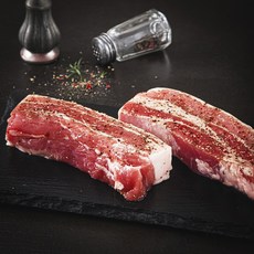 미트엔조이 시즈닝 삼겹살 스테이크, 300g, 1개