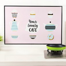 廚房防油煙耐高溫瓷磚玻璃貼, 1個