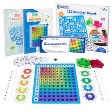 Learning Resources 乘法積木數字板活動組, 1組