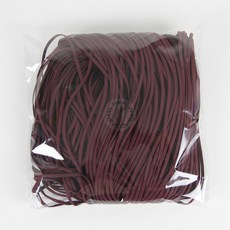 Sewing by hand 彩色鬆緊帶口罩繩 90m, 12 酒紅色, 1個