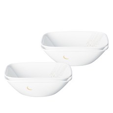 코렐 스타게이징 사각면기, 혼합색상, 4개