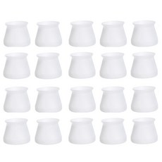 다해유 가정용 테이블 의자 보호매트 20p, 흰색, 20개