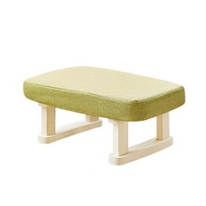 아미고 원목 미니스툴, 린넨올리브그린