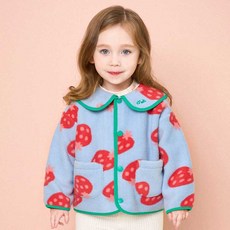 mollimelli 兒童清爽漿果搖粒絨夾克