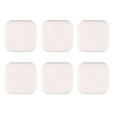Aicle 沃伊德 門撞保護墊 方形 6入, 1入, 白色