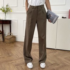 madsister Blow 細褶長版寬鬆西裝褲