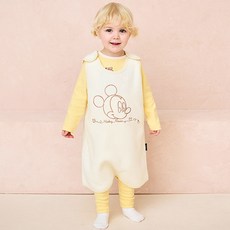 milkmile 迪士尼兒童款寶寶米奇搖粒絨睡眠背心