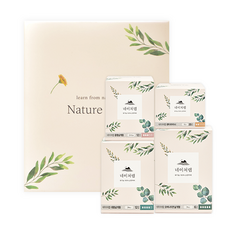 Nature Lab 衛生棉禮盒 M號 12片+L號 12片+夜用型 6片+護墊 20片組, 1套