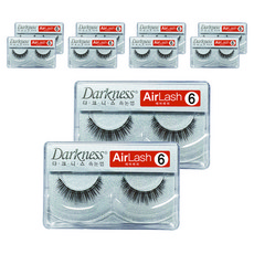 Darkness 假睫毛 6號, 10盒, 黑色