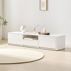 가이온 루미 LPM 1500 셋톱박스 서랍형 거실장 방문설치, 화이트