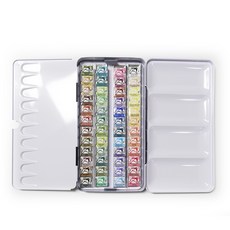 RENESANS 文藝復興水彩固體顏料套組, 48 種顏色