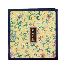 復古花卉封面記錄相冊 335*325*30mm, 3號(相冊)+白色(內頁), 60張