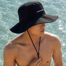 HERRINGBONE apparel 寬版漁夫帽 YJ103, 黑色, 1個