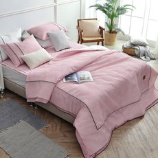 휴고하우스 호텔식 뱀부 라메종 아사면 이불