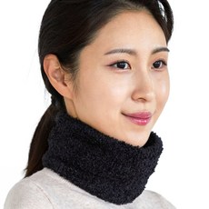 LUMASS 短版圍脖, 1個, 黑色