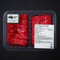 호주산 살치살 치마살 모둠팩 (냉장), 1개, 400g