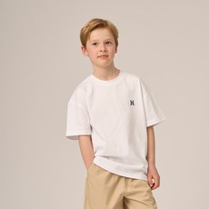 HARVARD KIDS 兒童透氣哈佛基本款棉質Logo短袖T恤 HJPTHSD24027