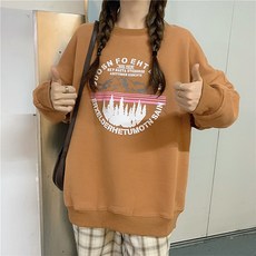 마운틴 트리 빅로고 가을 겨울 임산부 맨투맨