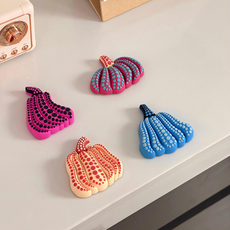 恩熙魔法 室內設計磁鐵 南瓜造型 4件組, 混合色