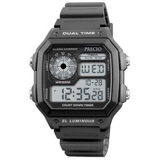PRECIO 男款軍規電子手錶 P2105