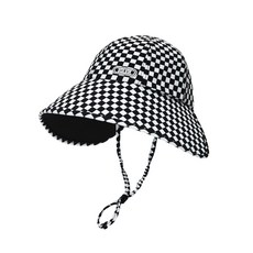 Volvik 富維克 格紋綁帶漁夫帽 VLAPM205BK00F10, BK