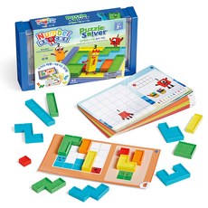 Learning Resources 數字積木 拼圖解謎遊戲組, 混合顏色, 1套
