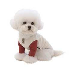 PETSLAND 寵物椰子針織衫, 朱紅色