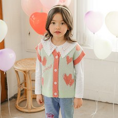 OWLEYBARN 女童 Chouchou 麻花針織背心