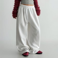 Lalaon 女款短版刷毛訓練褲褲腳抽繩束口鬆緊長褲 25TSP3292