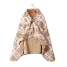 JHCompany 컬러 체크 멀티 케이프