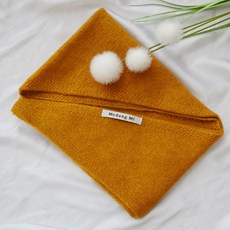 한스모자 빨간망토 차차 제니 헤어 머플러 겸 스카프