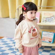 BERRYMAY 女童 Moncheri T恤