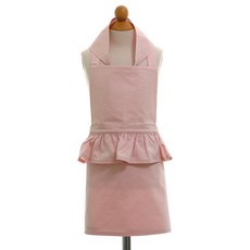 SEMOMS 女童荷葉邊圍裙+頭巾組